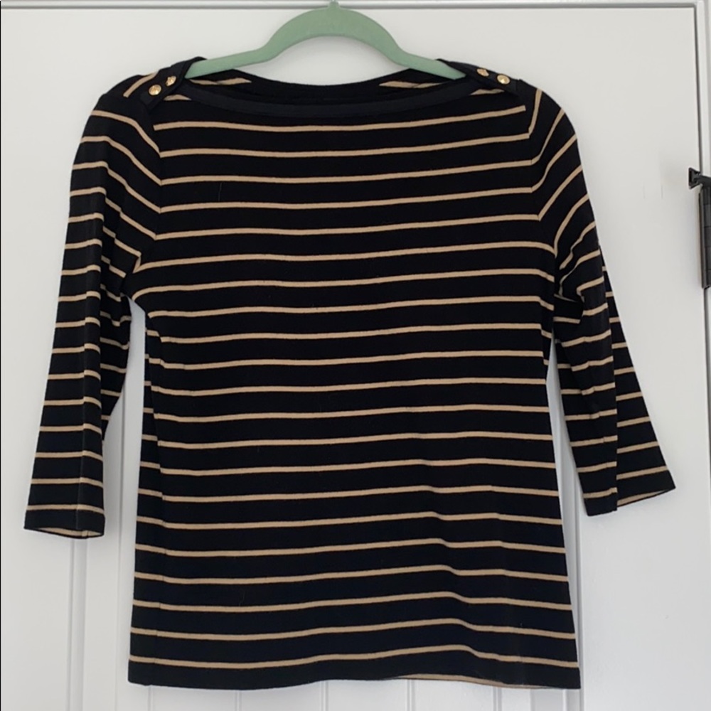 Ralph Lauren Petite Striped Shirt